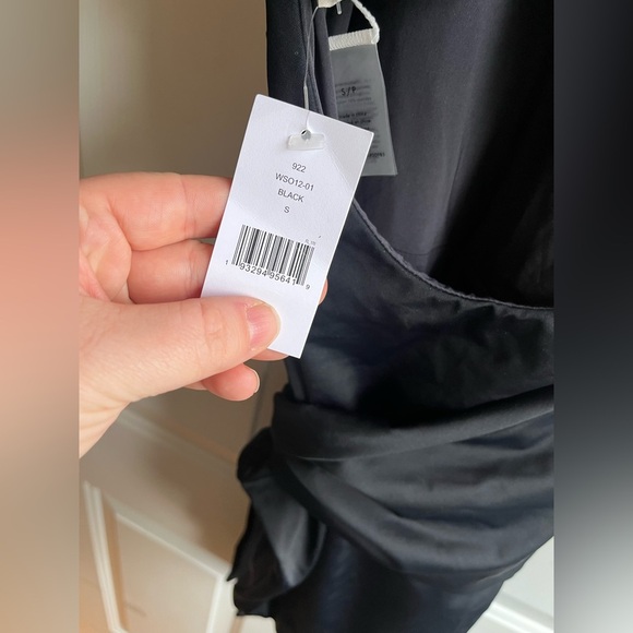 Onia NWT Elena Halter Tie Waist One Piece Swimsuit in Black Size Small - Picture 6 of 11